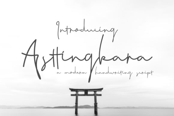 Asttingkara: A Stylish Handwritten Font for Modern Editorial Design
