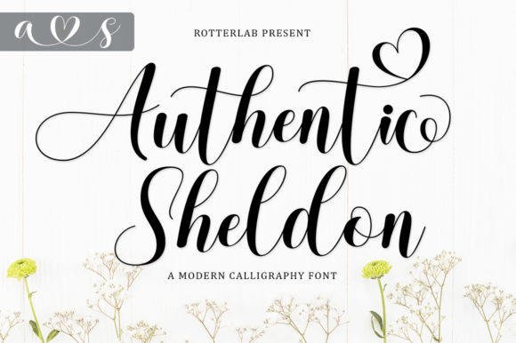 Authentic Sheldon: A Stylish Script Font for Professional Branding