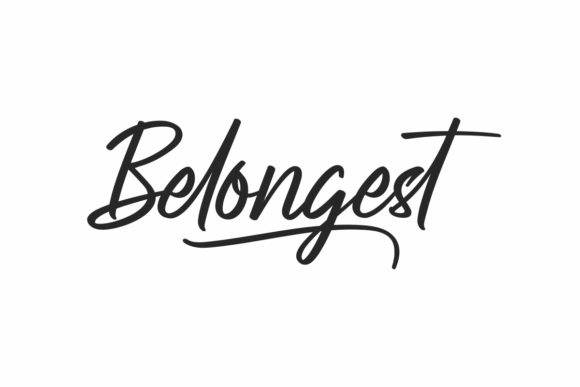 Belongest: A Graceful Handwritten Font for Modern Web Design