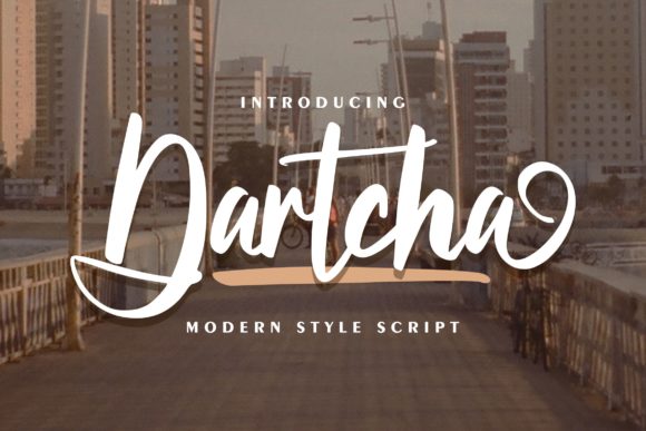 Dartcha: Elevating Editorial Design with a Delicate Handwritten Touch