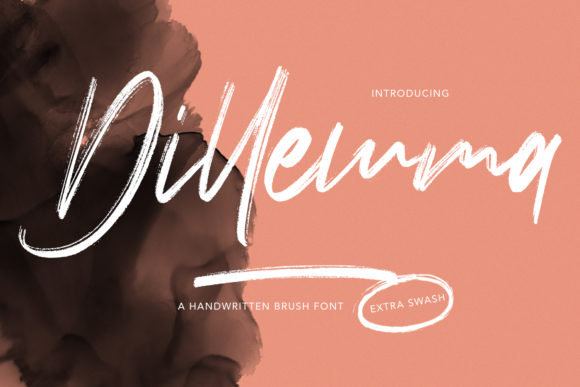 Dillemma: A Versatile Handwritten Font for Branding