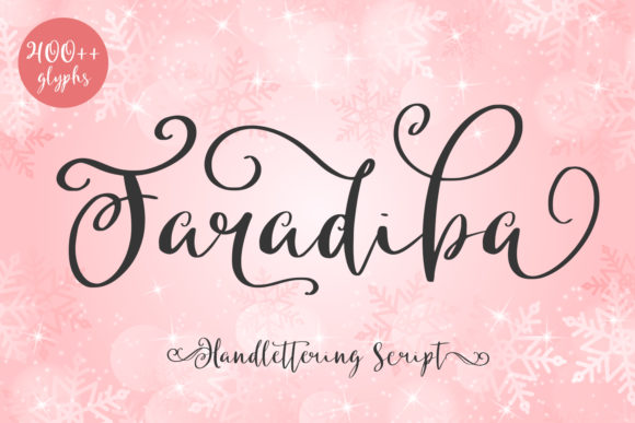 Faradiba: A Sophisticated Script Font for Business Branding