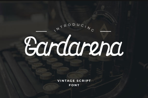 Gardarena: A Fresh Handwritten Font for Branding