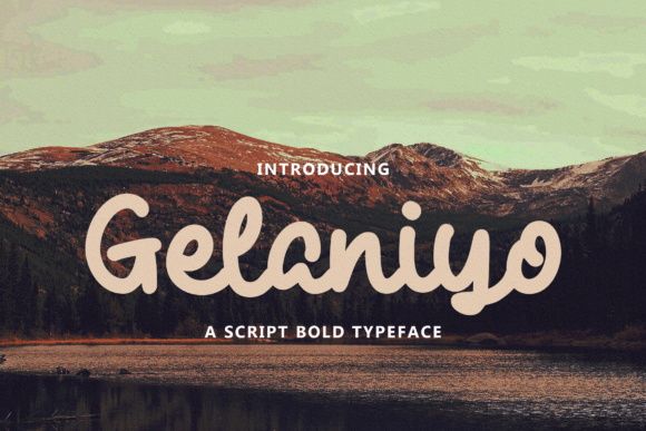 Gelaniyo: A Bold Handwritten Font for Impactful Digital Marketing