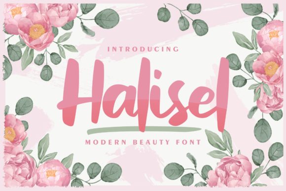 Halisel: A Playful Handwritten Font for Modern Web and Digital Design