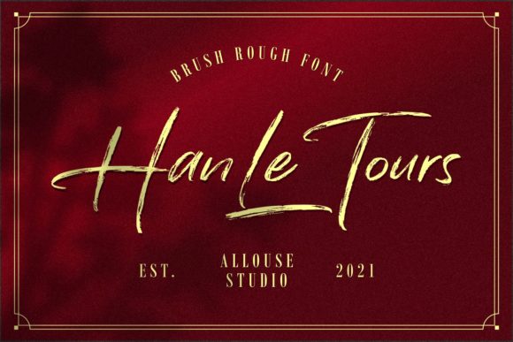 Han Le Tours: A Handwritten Font That Feels Truly Alive