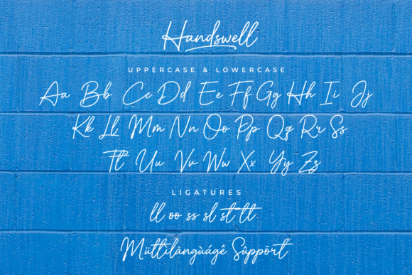 Handswell: A Premium Handwritten Font for Web Design