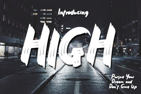 High: The Bold Script Font for Modern Marketers
