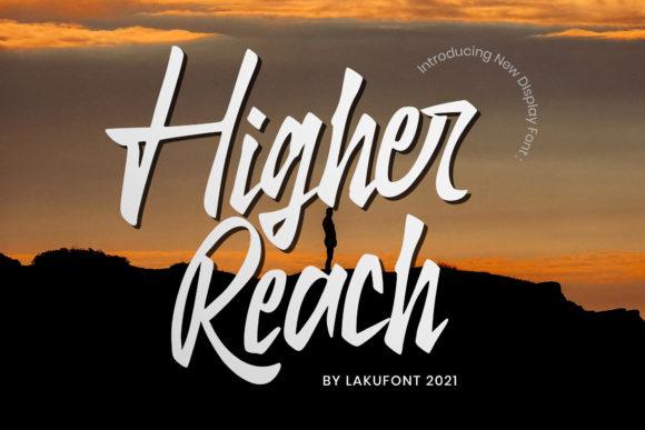 Higher Reach: A Tall, Quirky Handwritten Font Review