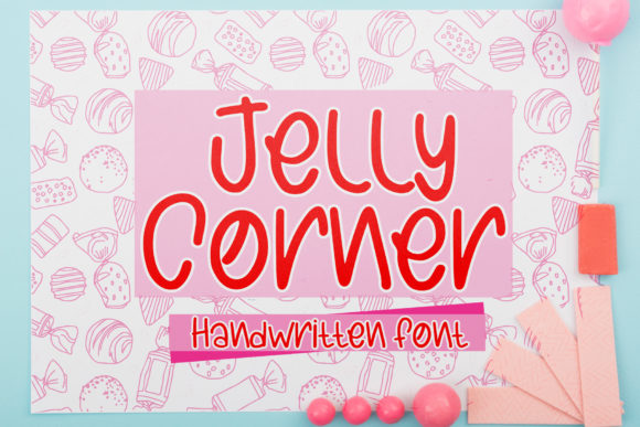 Jelly Corner: A Warm Handwritten Font for Small Business