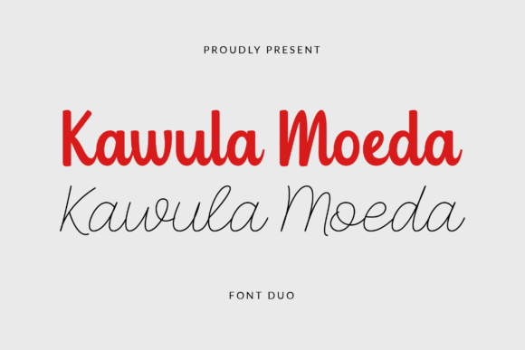 Kawula Moeda: A Graceful Script Font for Modern Editorial Design