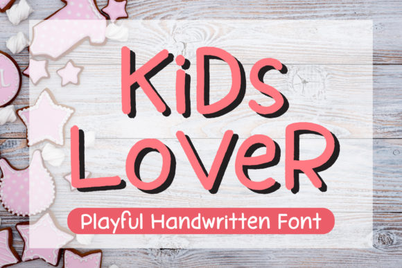 Kids Lover: A Handwritten Font for Friendly Web Design