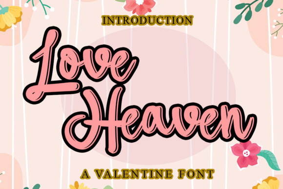 Love Heaven: A Handwritten Font That Brings Personality to Every Craft