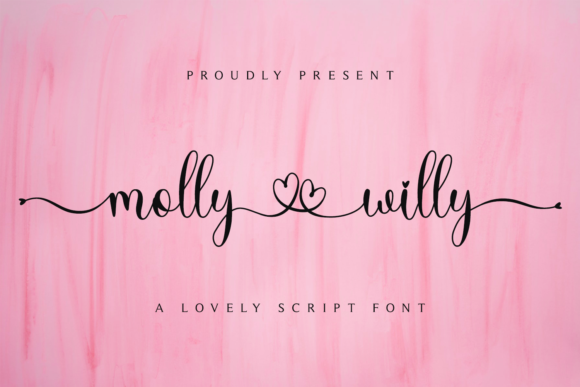 Molly Willy: A Romantic Handwritten Font for Web Design