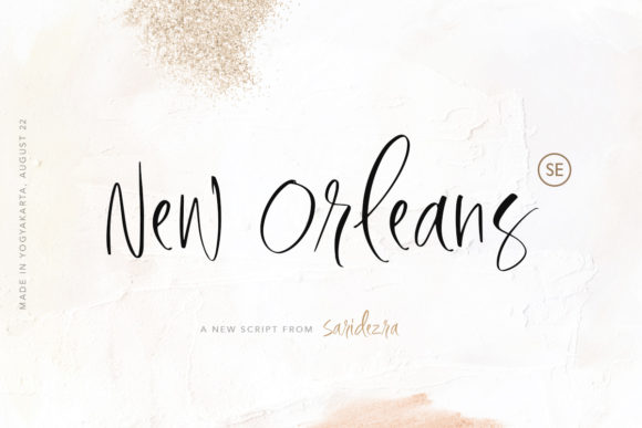 New Orleans Font: Elevate Your Brand with Elegant Handwritten Style