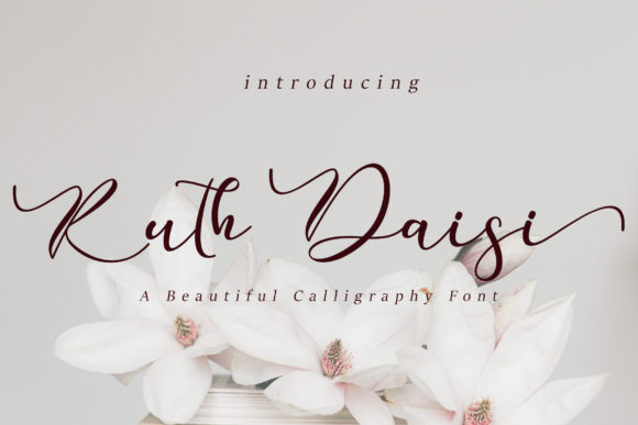 Ruth Daisi: A Delicate Handwritten Font for Brand Identity