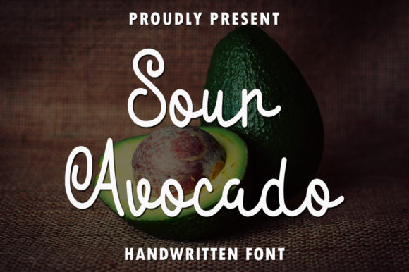 Sour Avocado: A Graceful Handwritten Font for Elegant Branding