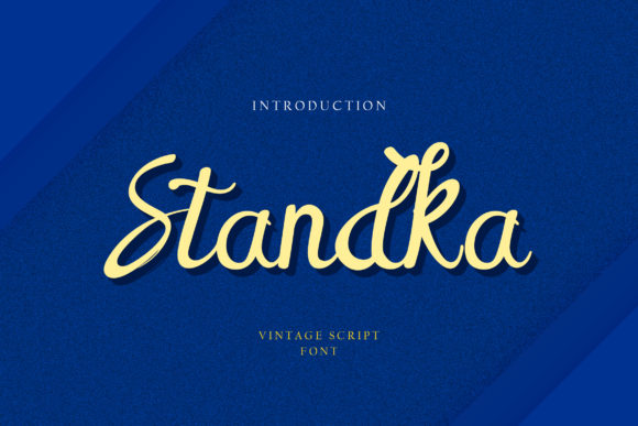 Standka: A Sweet Handwritten Font for Branding