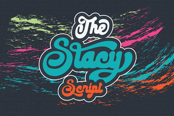 The Stacy: A Retro Script Font for Editorial Design