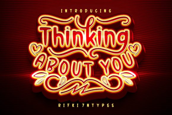 Thinking About You: A Script Font That Elevates Editorial Design