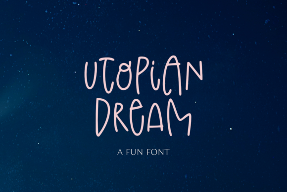 Utopian Dream Font: A Web Designer’s Fresh Choice for Casual Elegance