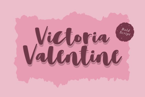 Victoria Valentine: A Romantic Script Font for Branding