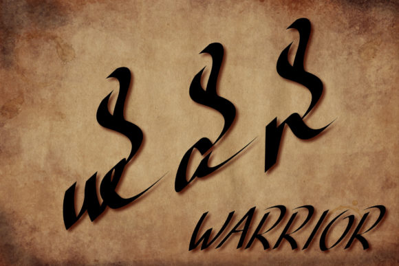 War Warrior: The Handwritten Font That Elevates Craft and Product Design
